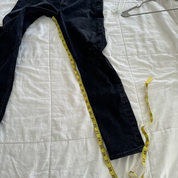 Agolde Black/Washed out Black Jeans. - Picture 13 of 13